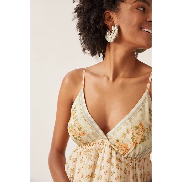 Anthropologie Let Me Be Babydoll Midi Dress - Picture 3 of 8